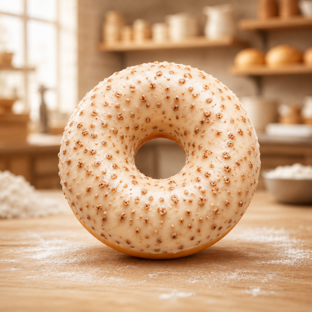 Medium Solo Donut - White Nut | JR 3617