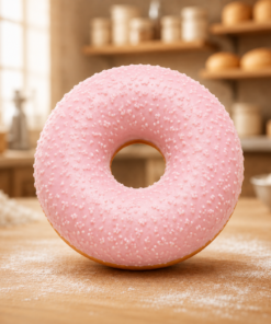 Medium Solo Donut - Pink Sprinkles | JR 3617