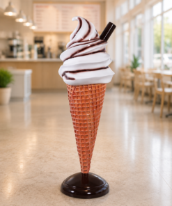 Chocolate - Whippy Ice Cream 6ft - With Flake | JR 180053