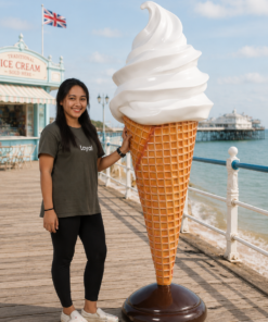 Plain - Whippy Ice Cream - 6ft Without Flake | JR 180159