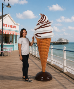 Chocolate - Whippy Ice Cream 6ft - Without Flake | JR 180159
