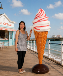Strawberry - Whippy Ice Cream - 6ft Without Flake | JR 180159
