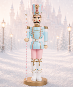 Toy Solider with Baton 6.5ft - Light Blue and Pink - Right Hand | JR 140006