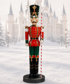 Toy Solider with Baton 6.5ft – Red and Green – Left Hand | JR 170164