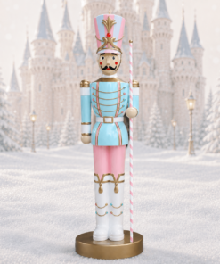 Toy Solider with Baton 6.5ft - Light Blue and Pink - Left Hand | JR 170164