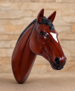 Chestnut Horse Head | JR 150090