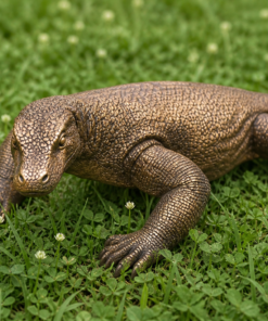 Komodo Dragon - Small - Bronze Effect Finish | JR 120001