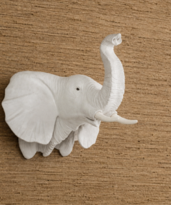 Elephant Head Wall Décor - Paintable Primer Finish | JR 170186