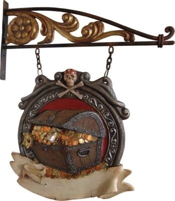 Treasure Cave Sign - No Text | JR R-103