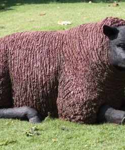 Texelaar Sheep - Lying Down - Brown | JR 100023