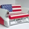 American Flag Chevy Car Sofa | JR 2024