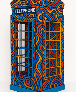 Popart Telephone Booth Cabinet | JR FOTEB