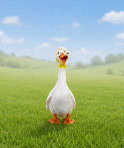 Goose with Yellow Head Scarf | JR C-013