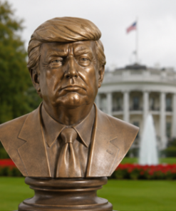 Donald Trump Bust - Bronze Effect | JR 160166