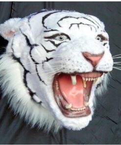 Tiger Head with white furry finish | JR 2107