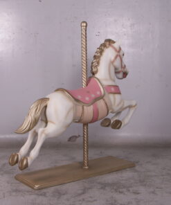 Alternative view of Carousel Horse - Off White | JR 160206