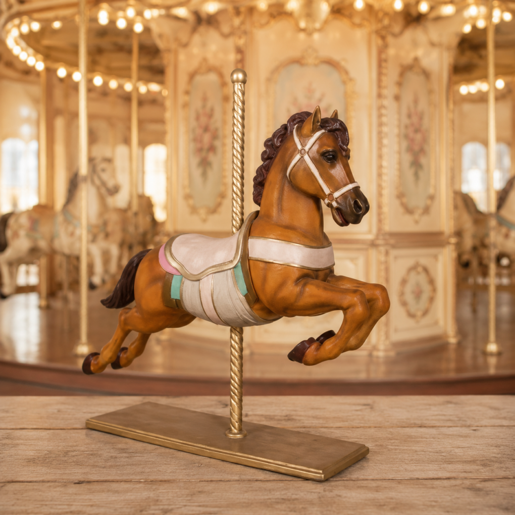 Carousel Horse - Brown | JR 160206