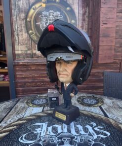 Alternative view of MOTORBIKE HELMET - Ghost Fighter Matte Black - BSM-HELM003