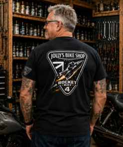ROCKET DAY #4 T-SHIRT BLACK | BSM-TS024