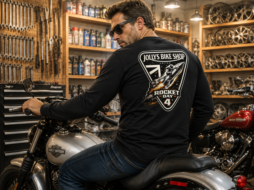 ROCKET DAY #4 LONG SLEEVE T-SHIRT | BSM-TSL008