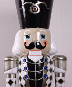 170046 HARLEQUIN BLACK, GOLD AND WHITE