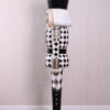 170046 HARLEQUIN BLACK, GOLD AND WHITE