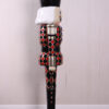 Nutcracker Soldier - Harlequin Red, Black and Gold - 6ft JR 170046