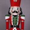 Nutcracker Soldier - Red, Green and White - 6ft JR 170046