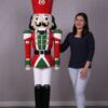 Nutcracker Soldier - Red, Green and White - 6ft JR 170046