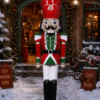 Nutcracker Soldier - Red, Green and White - 6ft JR 170046