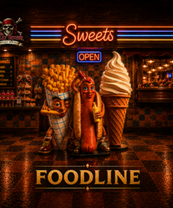 FOOD FIGURES & PROPS
